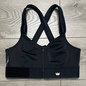SHEFIT Flex Black Medium Impact Sports Bra Size Small